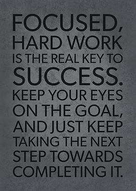 The Real Key To Success