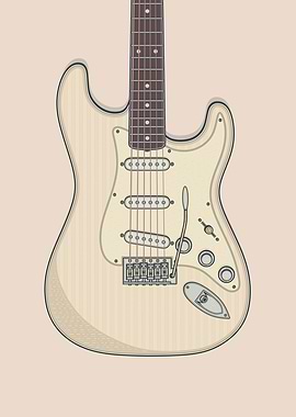 Olympic White Strat Guitar