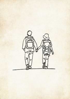 Hiking Couple
