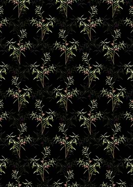 Bog Rosemary Bush Pattern