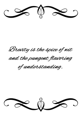 Brevity