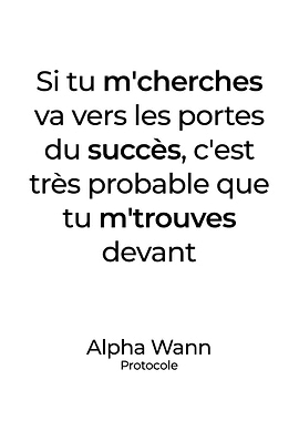 Alpha Wann Poster