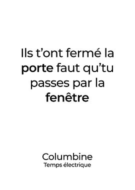 Columbine Poster