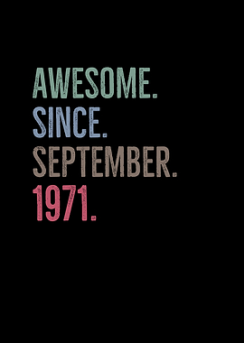Awesome Since September