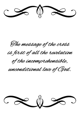 Unconditional Love of God