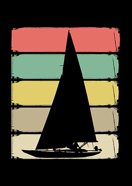 Vintage Sailboat Boat Ship