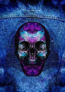 Purple Phantom Sk8r Skull