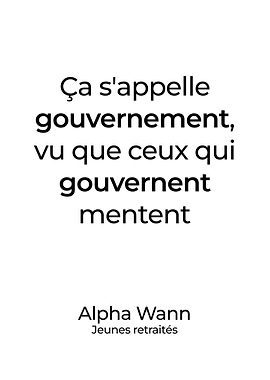 Alpha Wann Poster
