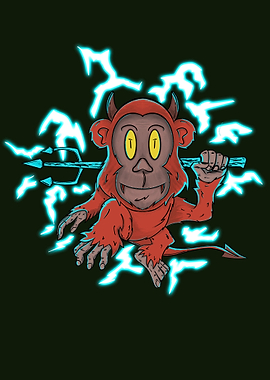 THE MONKEY OF LIGHTNING