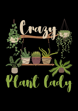 Crazy Garden Lady