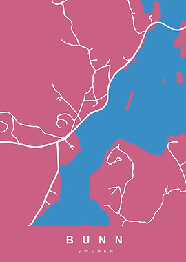 BUNN Map SWEDEN