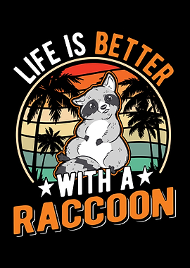 Raccoon Lover Racoon