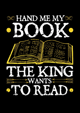 Reading King Book Lover