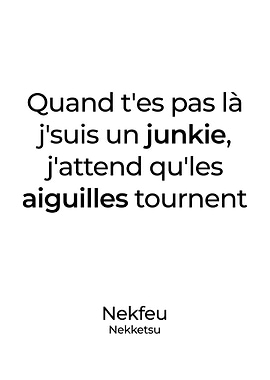 Nekfeu Poster