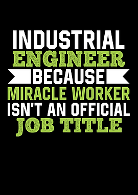 Industrial Engineer