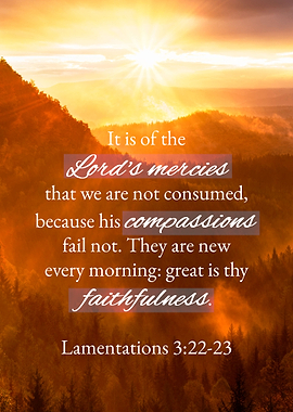 Great Is His Faithfulness