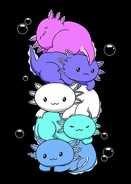 Spectrasexual Flag Axolotl