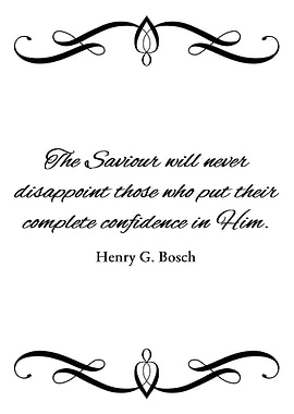 Complete Confidence in God