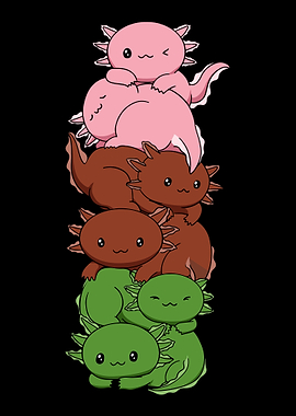Gynesexual Flag Axolotl