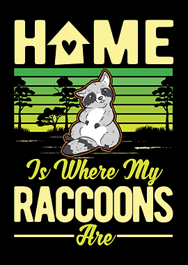 Raccoon Lover Racoon