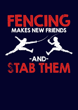 Fencing Makes New Friends