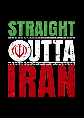 Funny Iran Flag Travel