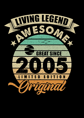 Vintaga 2005 Birthday