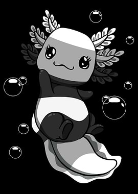 Allosexual Flag Axolotl