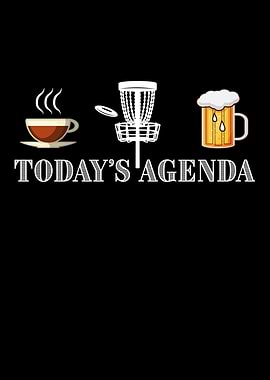 Todays Agenda Coffee Disc