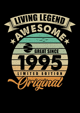 Vintaga 1995 Birthday