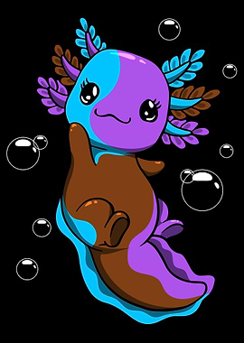 Androsexual Flag Axolotl