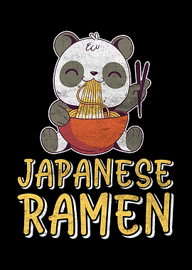 Japanese Ramen Panda