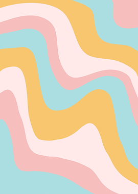 Retro Summer Swirl Wave 6