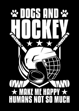 Ice Hockey Player Dog