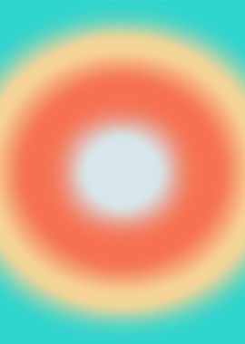 Peaceful Calm Sunset Color