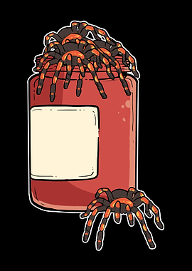 Tarantulas In Bottle