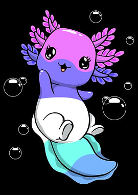 Spectrasexual Flag Axolotl