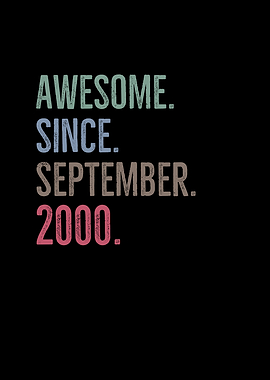 Awesome Since September