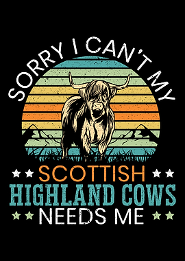Scottist Highland Cows