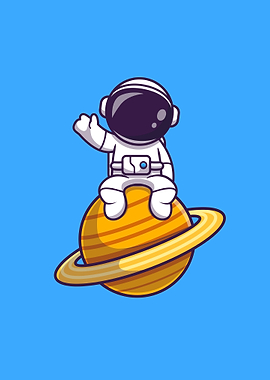 Astronaut sitting