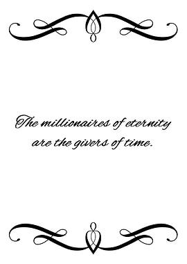 Millionaires of Eternity
