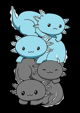 Autosexual Flag Axolotl