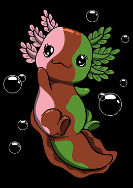 Gynesexual Flag Axolotl
