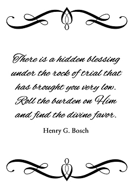 Roll Your Burdens to God