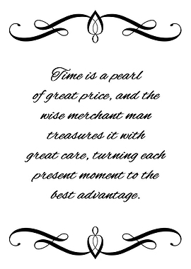 Time Pearl of Great Price