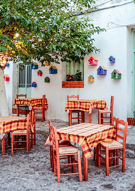Beautiful Taverna in Greec