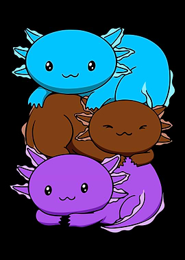 Androsexual Flag Axolotl