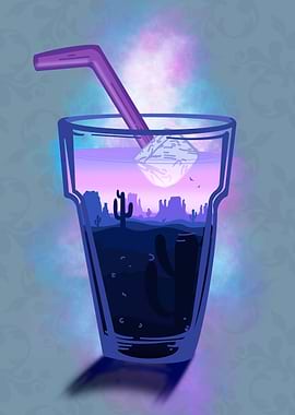 Morning desert cocktail