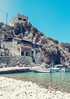 Seascape in Mani Greece
