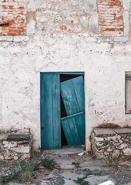 Old house in Milos Greece